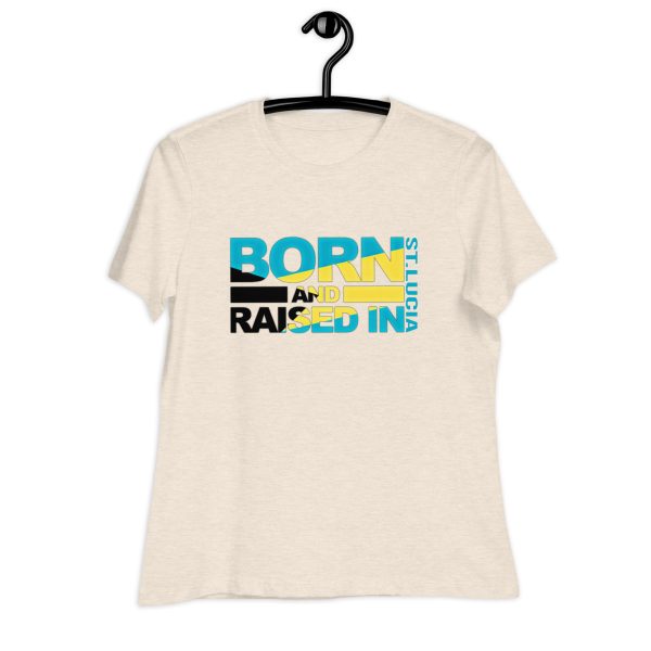 A women 's t-shirt with the words " born to raid in 2 0 1 9 ".